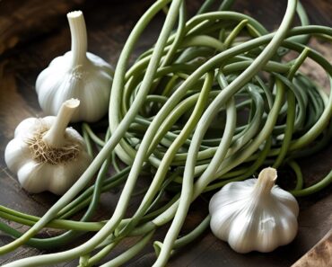 How To Harvest Garlic Scapes